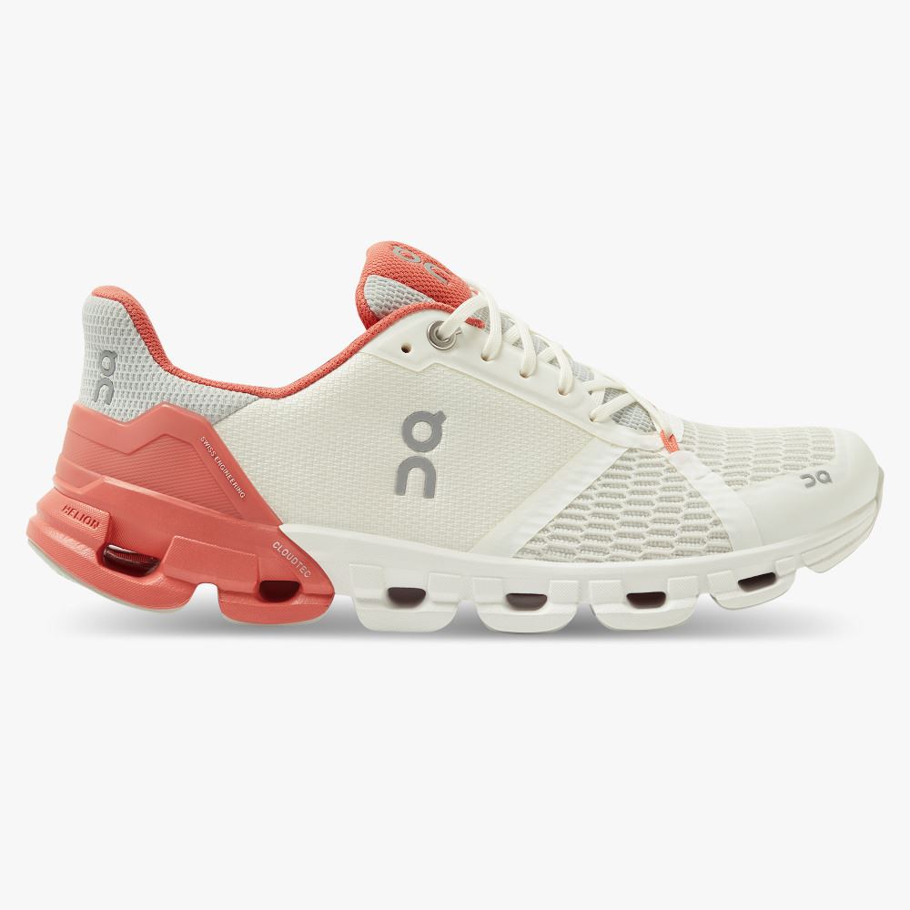 Scarpe Running ON Cloudflyer Donna Bianche/Corallo IT 40201